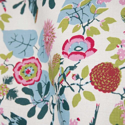 Tekstil i mønsteret Indiens blomster